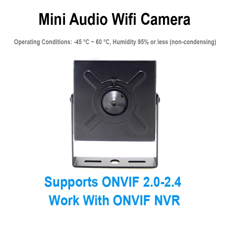 5MP 1080P Mini WiFi Camera Security Protection Home Wireless Surveillance Small IPCAM Audio Camhipro Wi-Fi Cam Onvif. 