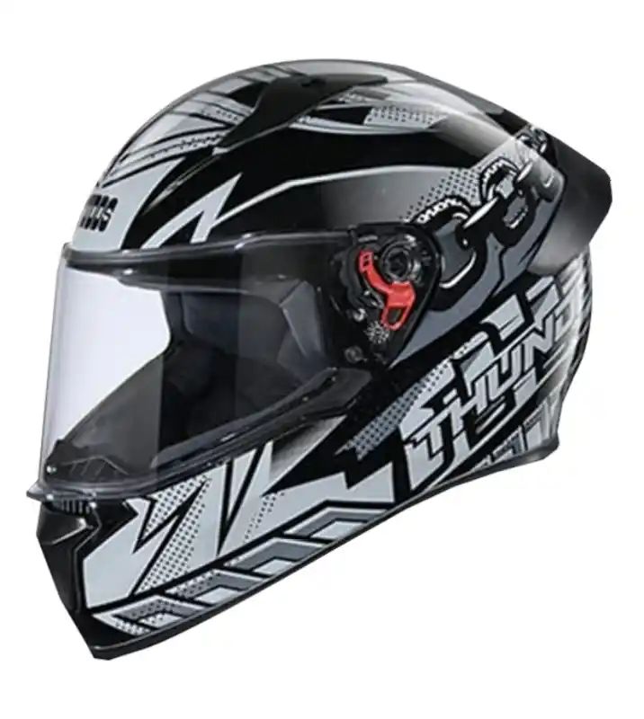 STUDDS Thunder D5 Full Face BICK Helmet