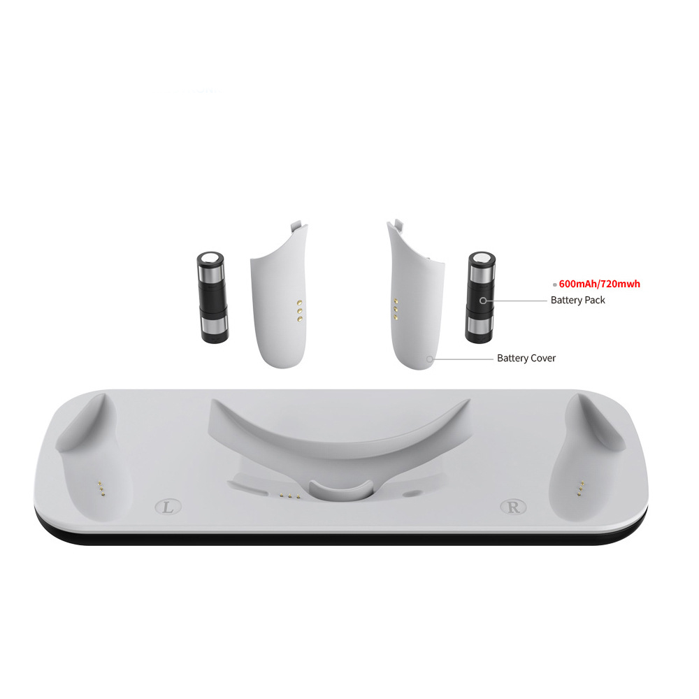 Wireless Charging Dock for Meta Quest 3, Oculus VR Accessories Charger Station Controller Battery Pack, Fit Elite Head Strap. 