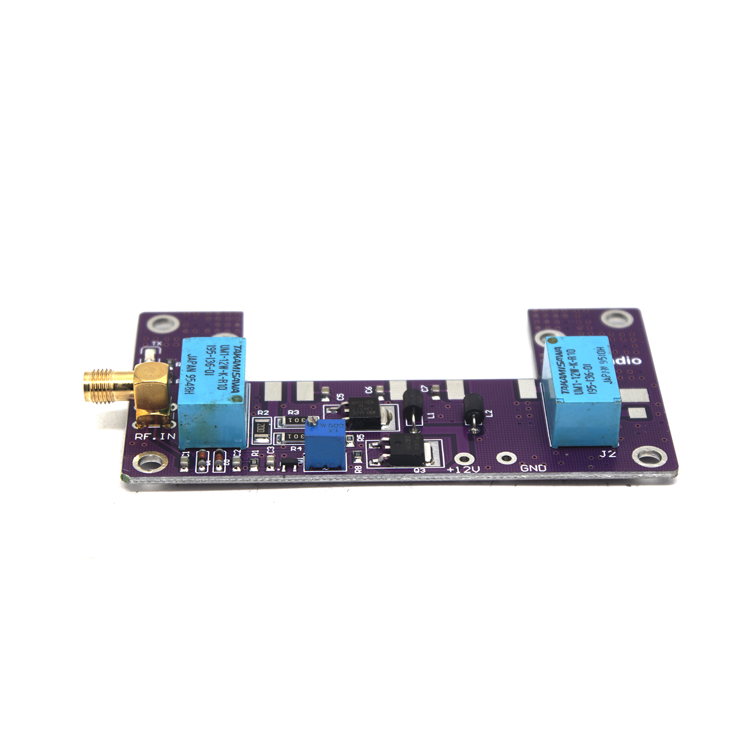 80W UHF VHF RF Amplifier PCB Board Transceiver Conversion 130-170M 400-470Mhz For Walkie-talkie RA30H4047M RA60H4047M Ham Radio. 