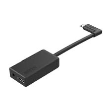 GOPRO 3.5MM MIC ADAPTER FOR HERO 11/10/9/8/7/6/5 BLACK - OFFICIAL GOPRO ACCESSORY. 