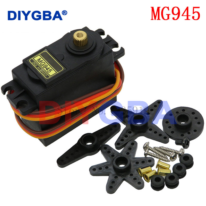SG90 MG90S MG945 MG946 MG995 MG996 Servo Metal Gear for Model Helicopter Boat For Arduino UNO DIY MG946R MG996R. 