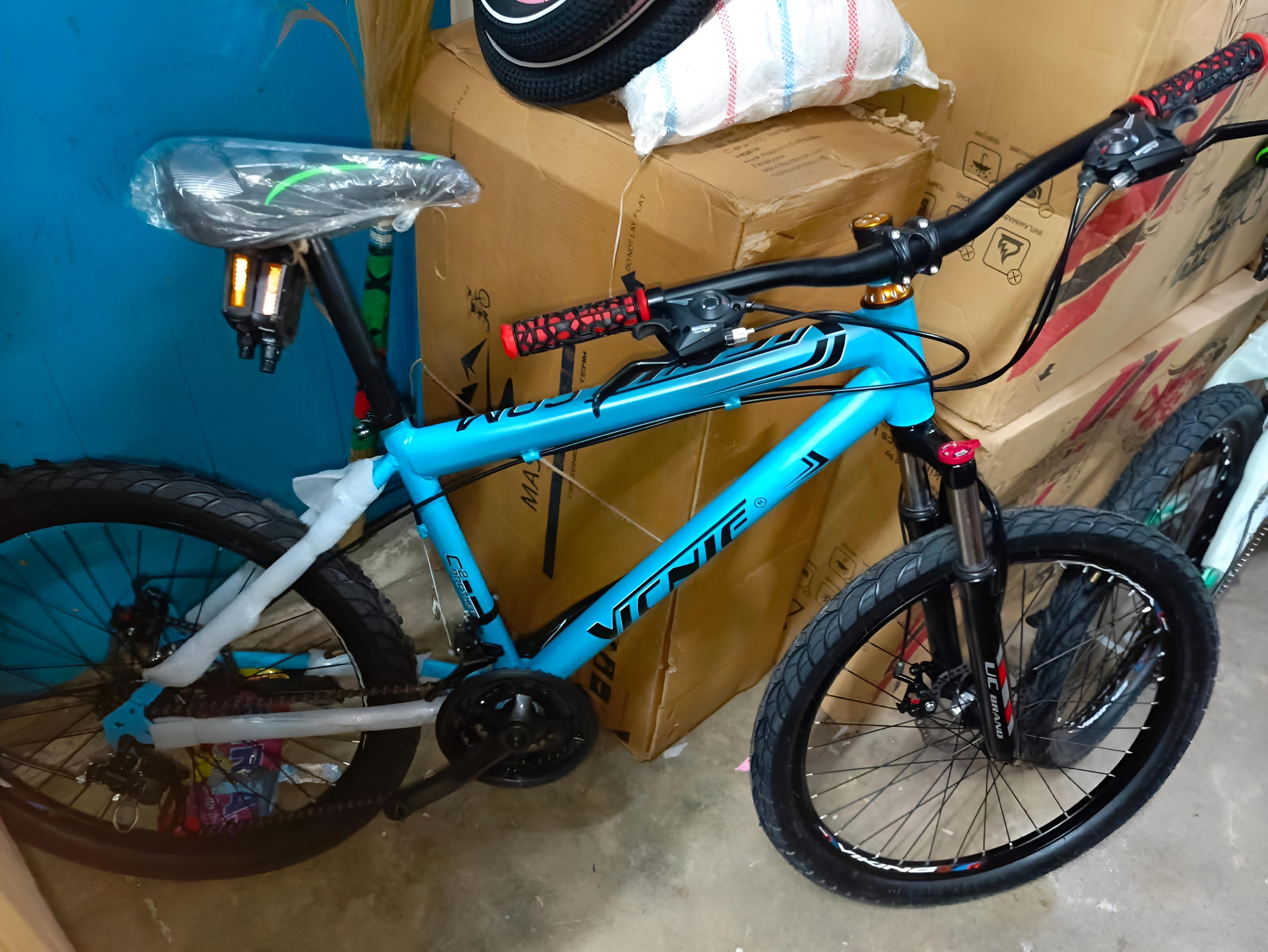 26 inchi 21 Speed Gear Cycle With Suspension Lockout fork High Rim Coloring Fat Spoke With Shimano Parts