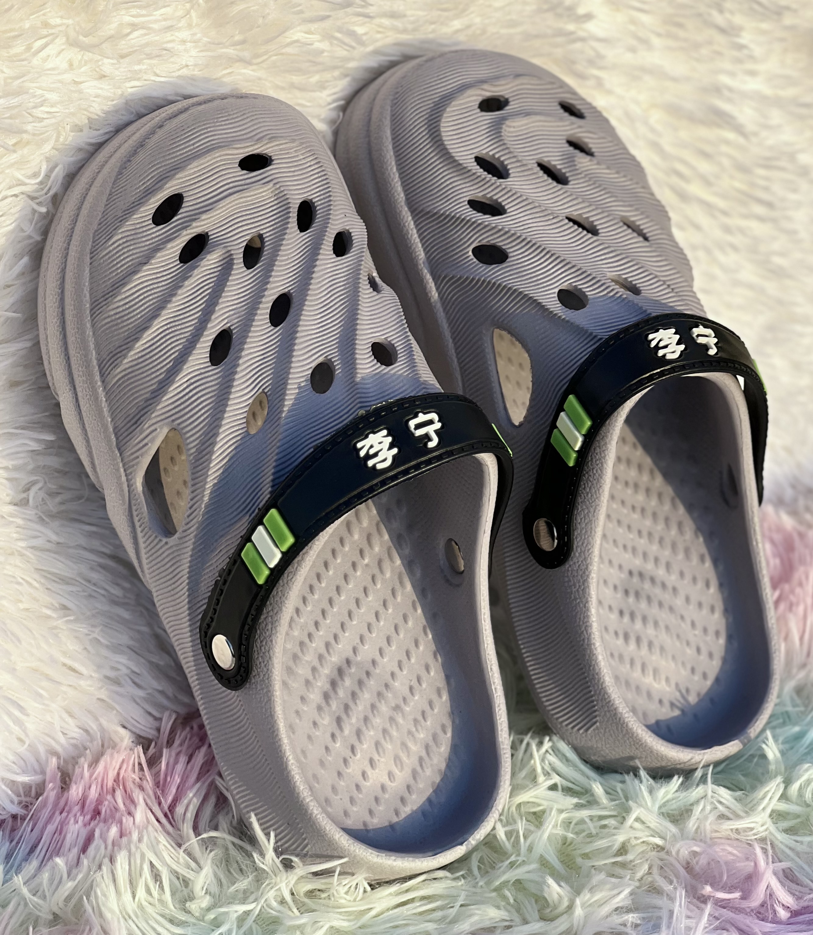 Mens Hollow Design Slingback Round Toe Clogs Outdoor EVA
