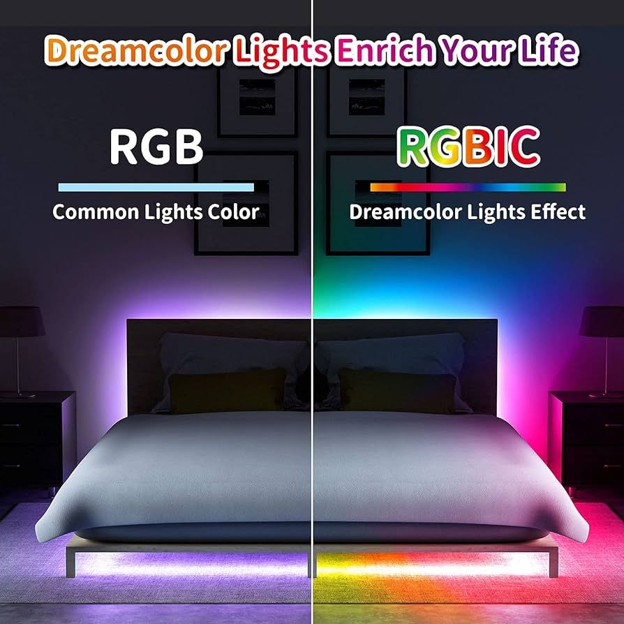 Dream Color USB Powered Rainbow LED Strip

Light with Apps Control. 
