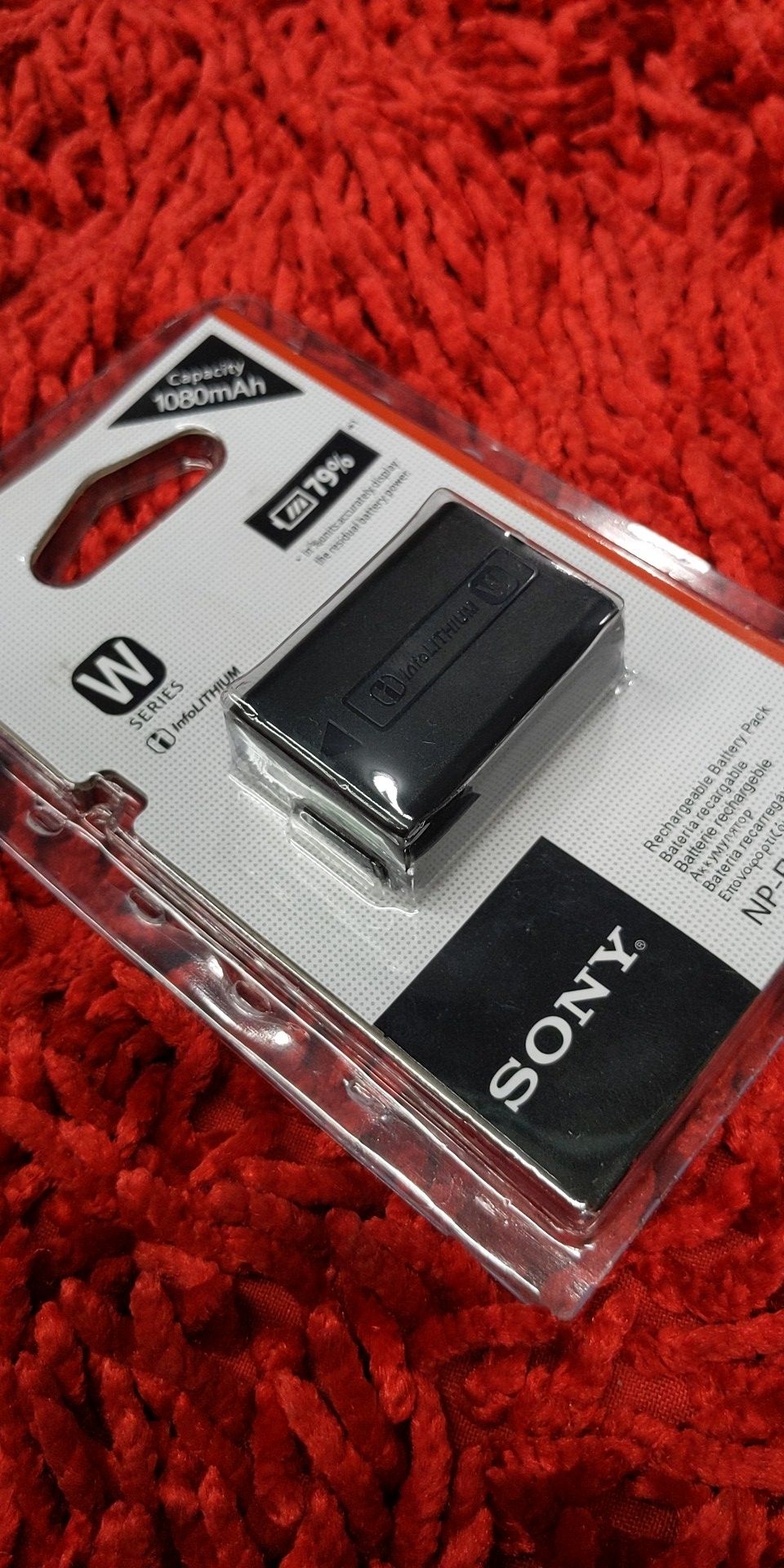 Sony NP-FW50 battery for a6000 / a6100/a6400/a6300 /a7ii. 
