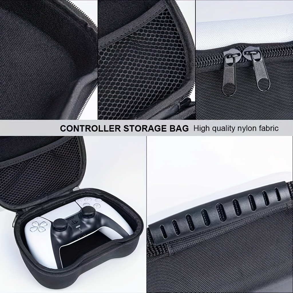 Game Controller Storage Case,Compatible with PS5/ XBOX SERIES X/S / SWITCH Gamepad, Travel Carrying Hard Protective Box. 