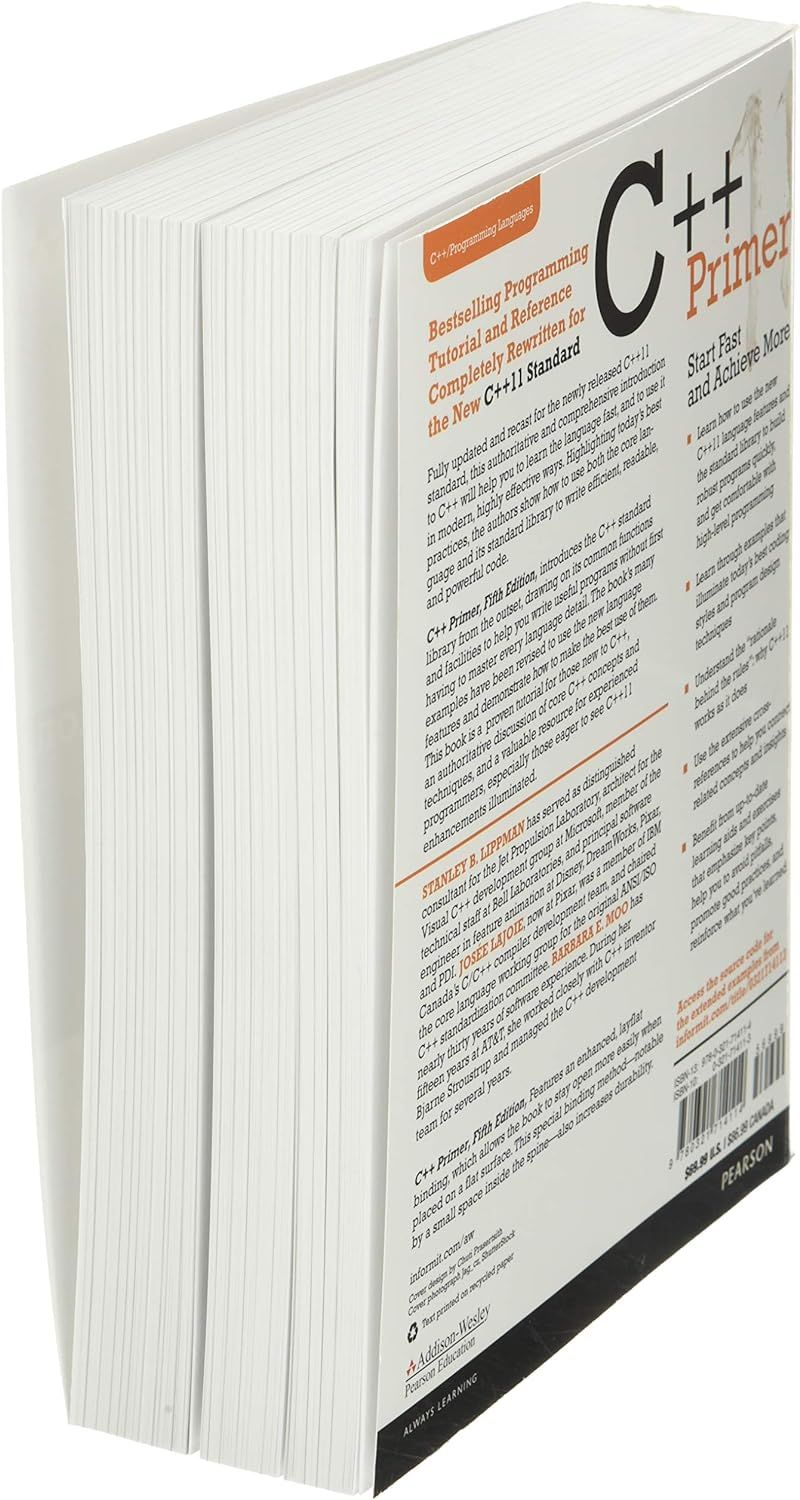 C++ Primer (5th Edition
). 