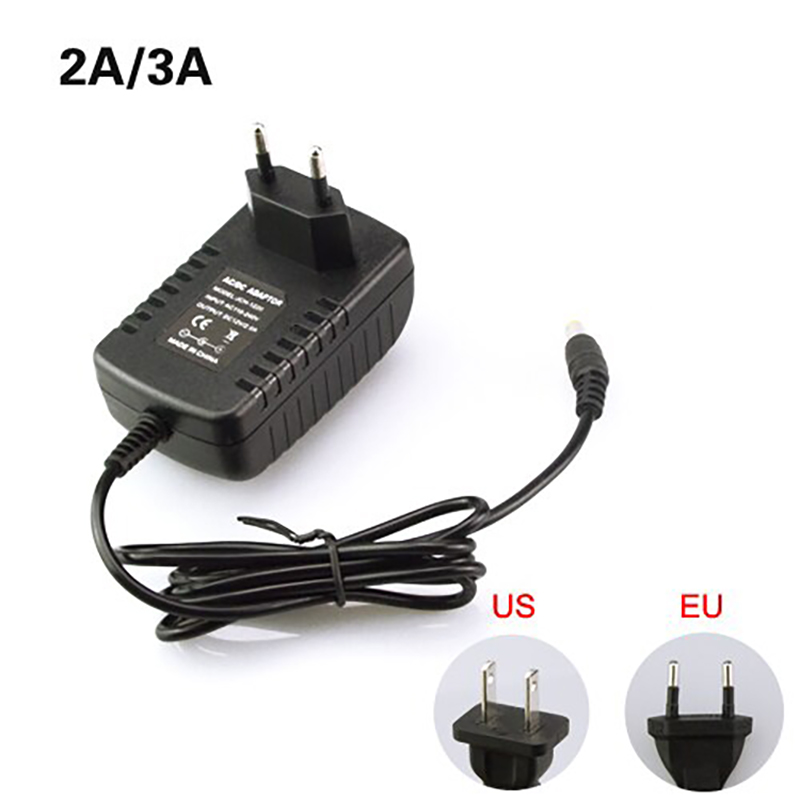 12V EU US Plug Power Adapter AC100-240V To DC12V Power Supply Source Charger DC 12 Volt 1A 2A 3A Power Transformer Converter. 