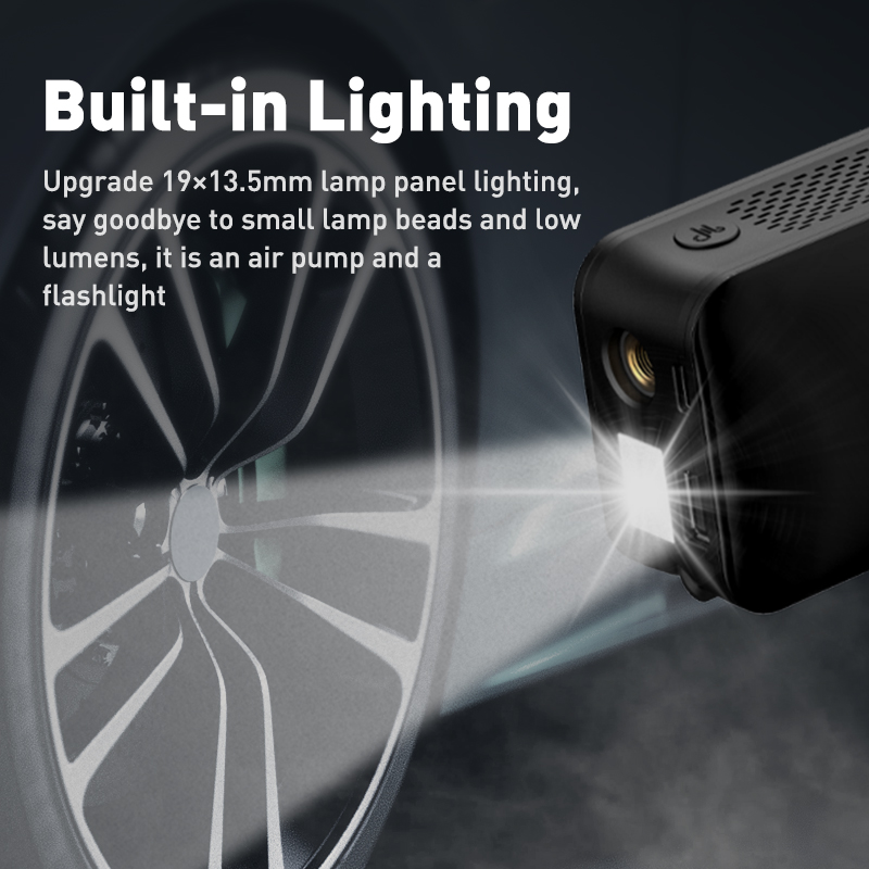 CARSUN Rechargeable Air Pump Tire Inflator Portable Compressor Digital Cordless Car Tyre Inflator For Motocycle Bicycle Balls. 