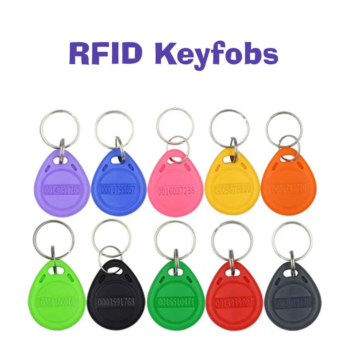 Keyfobs Smart Secure Door rfid 125KHz-1pcs