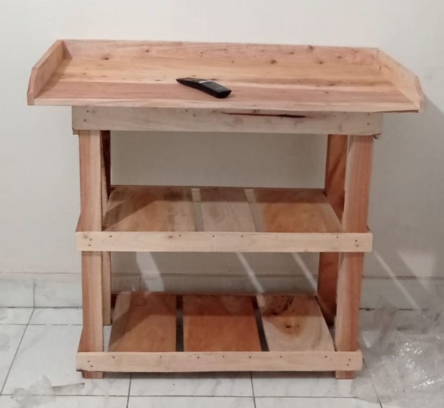Gas stove or induction cooker stand table. 
