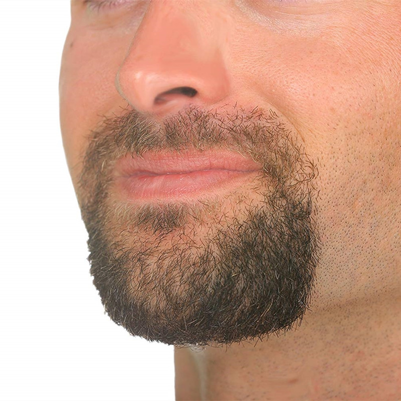 1pcs Goatee Shaving Template Shaping Edge Up Tool for Goatee Trimming Lineup Beard Grooming Kit for Men Barber Supplies. 