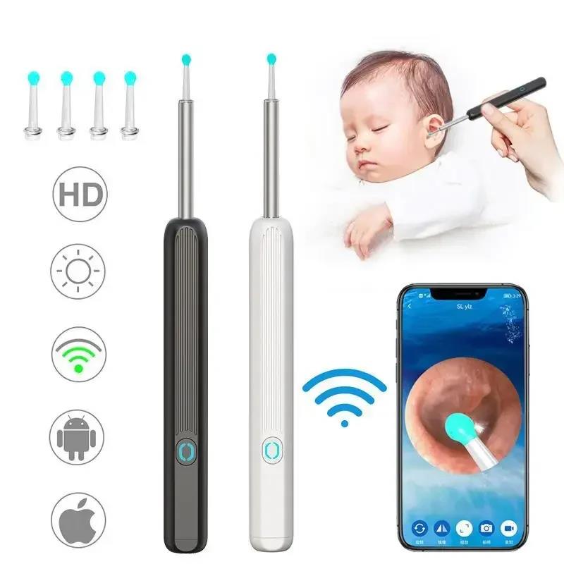 Ne16 NE16 High-Precision Wireless Earwax Removal with LED Light and Smart ...