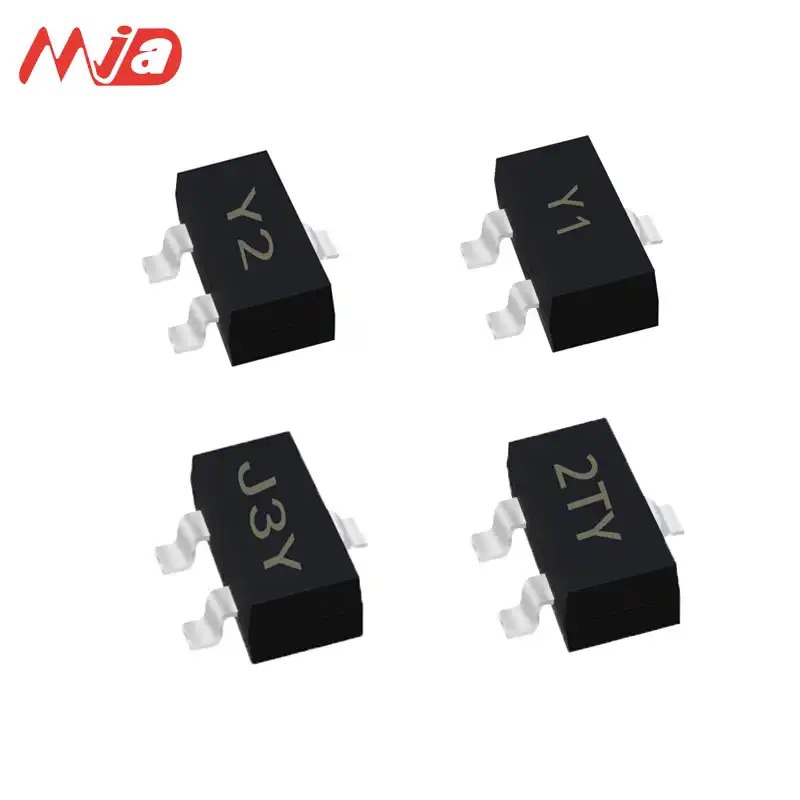 400PCS/lot SS8550 SS8050 S8050 S8550 Y2 Y1 J3Y 2TY Transistor SOT-23 other need 01711773566 inform me