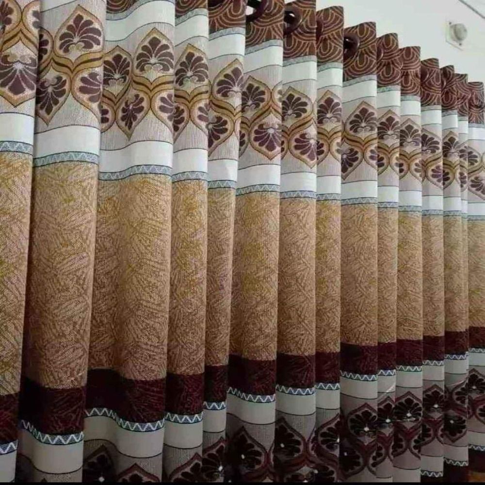 Synthetic Porda 42*84 inch 4 Kuchi 8 Eyelets standard size for windows & Doors