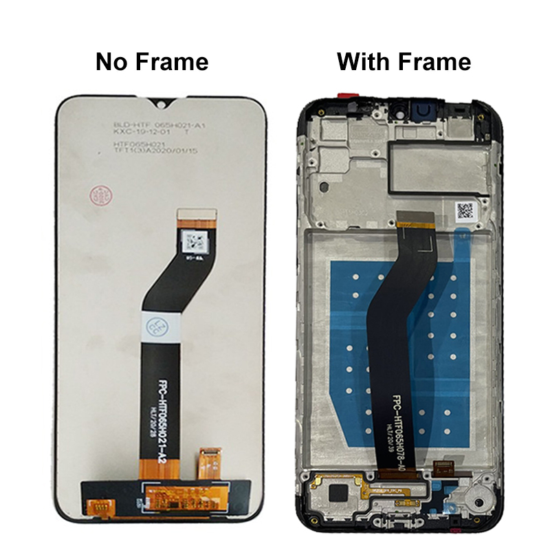 6.5'' For Motorola Moto G8 Power Lite LCD XT2055-2 Display Ttouch Screen Digitizer For Moto G8 Power Lite lcd with frame. 