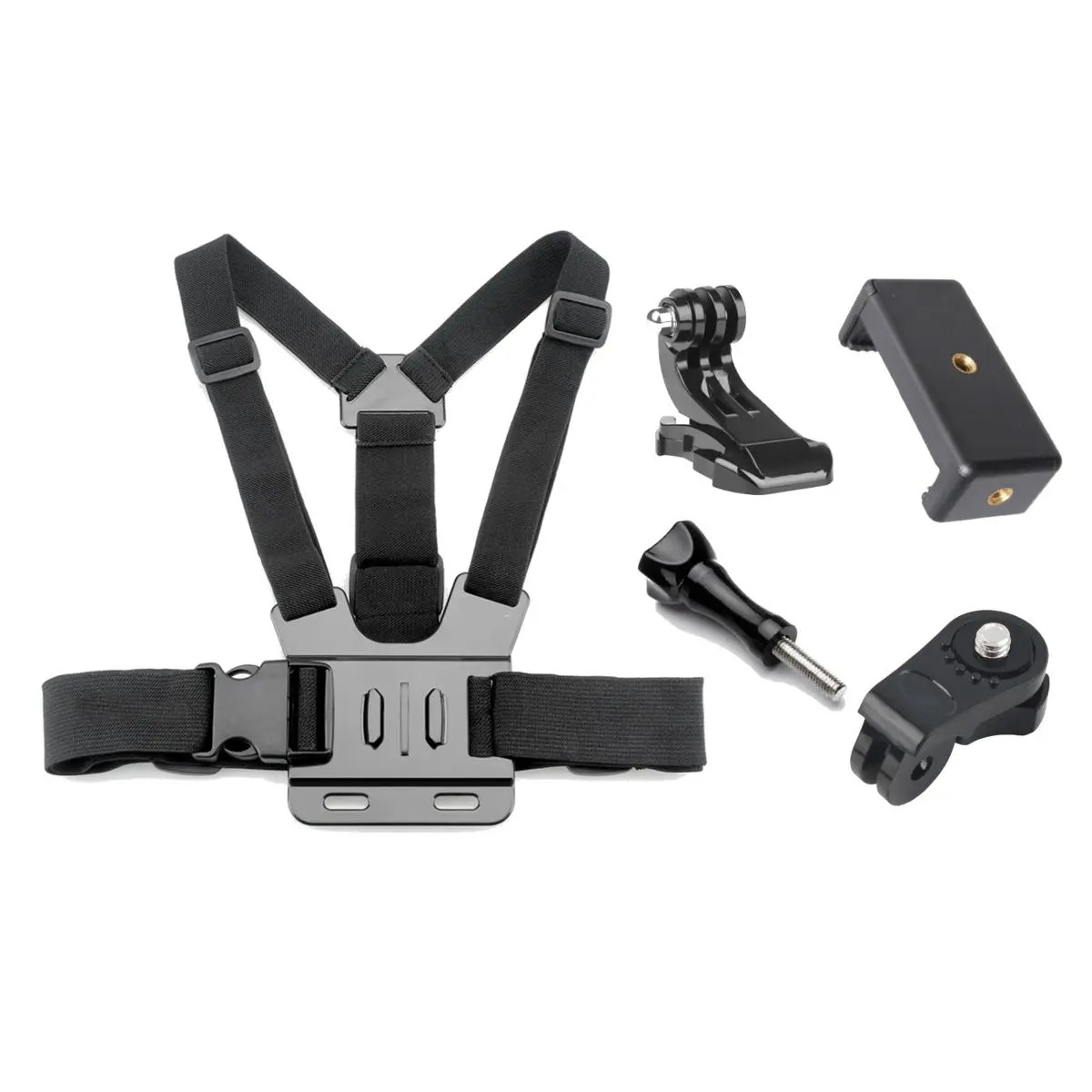 Pell King Mobile Phone Chest Mount Harness for Action Camera POV & Vlogging | Adjustable, Stable & Quick Release.