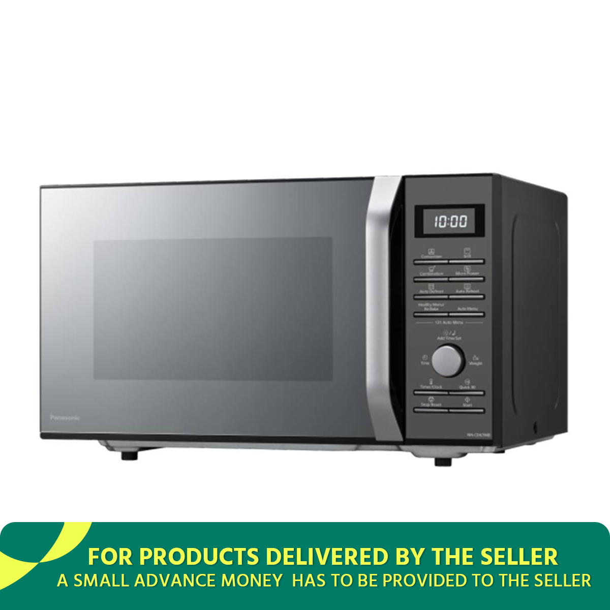 Panasonic NN-CD67MB 4-in-1 Convection & Grill Microwave Oven with Healthy Air Fryer | 27 Liter. 