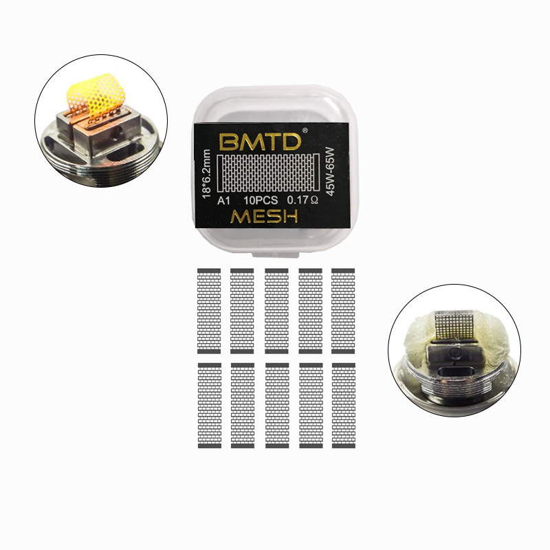 For Wotofo Profile RDA Unity RTA  Mesh Style Coils A1 0.13Ohm S316 0.12Ohm Ni80 0.16Ohm Heating Coil Wire. 