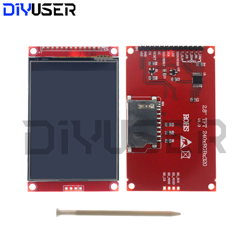 1.8" TFT 2.4" TFT 2.8" TFT With Touch display 240*320 Smart Display ScreenDrive IC ILI9341 ST7789 Drive IC Module. 