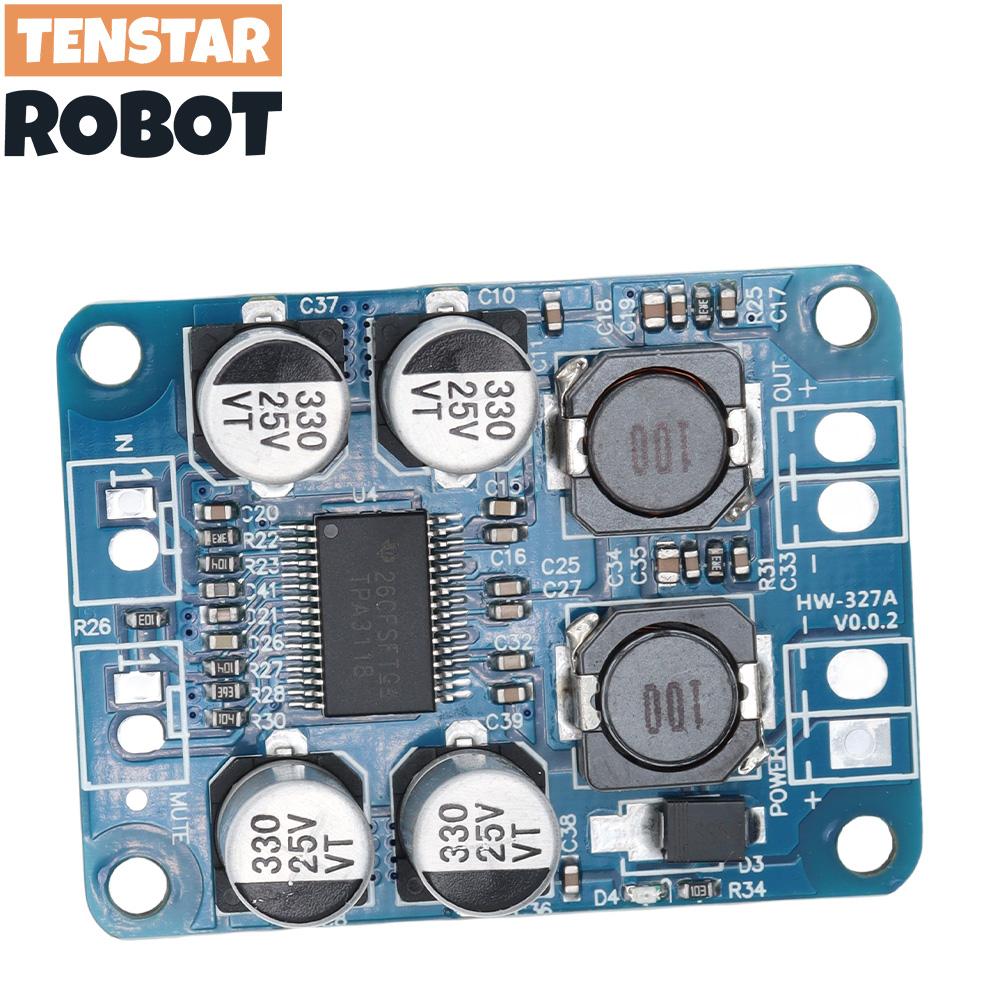 32Pin Chip Original TPA3118 60W DC 12V-24V Mono Digital Audio Power Amplifier Board Amp Module. 