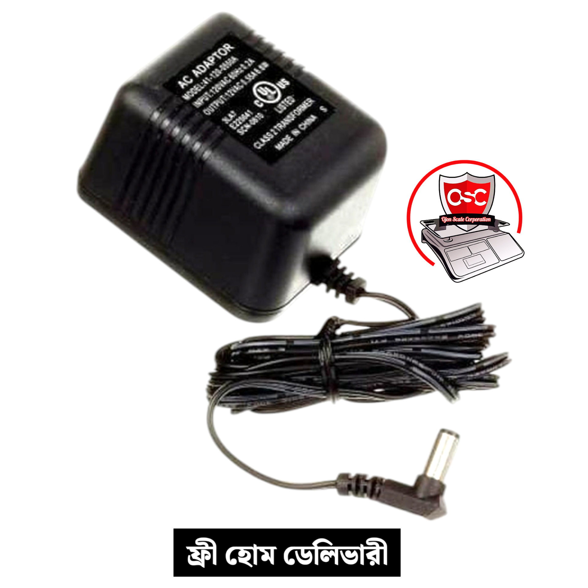 High Quality Transformer System Ac-Dc Adapter 9v/600mA