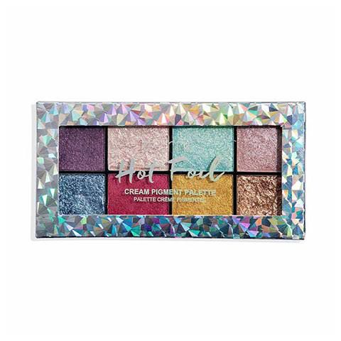 Technic Hot Foil Highly Pigmented 8 Color Eyeshadow Palette. 