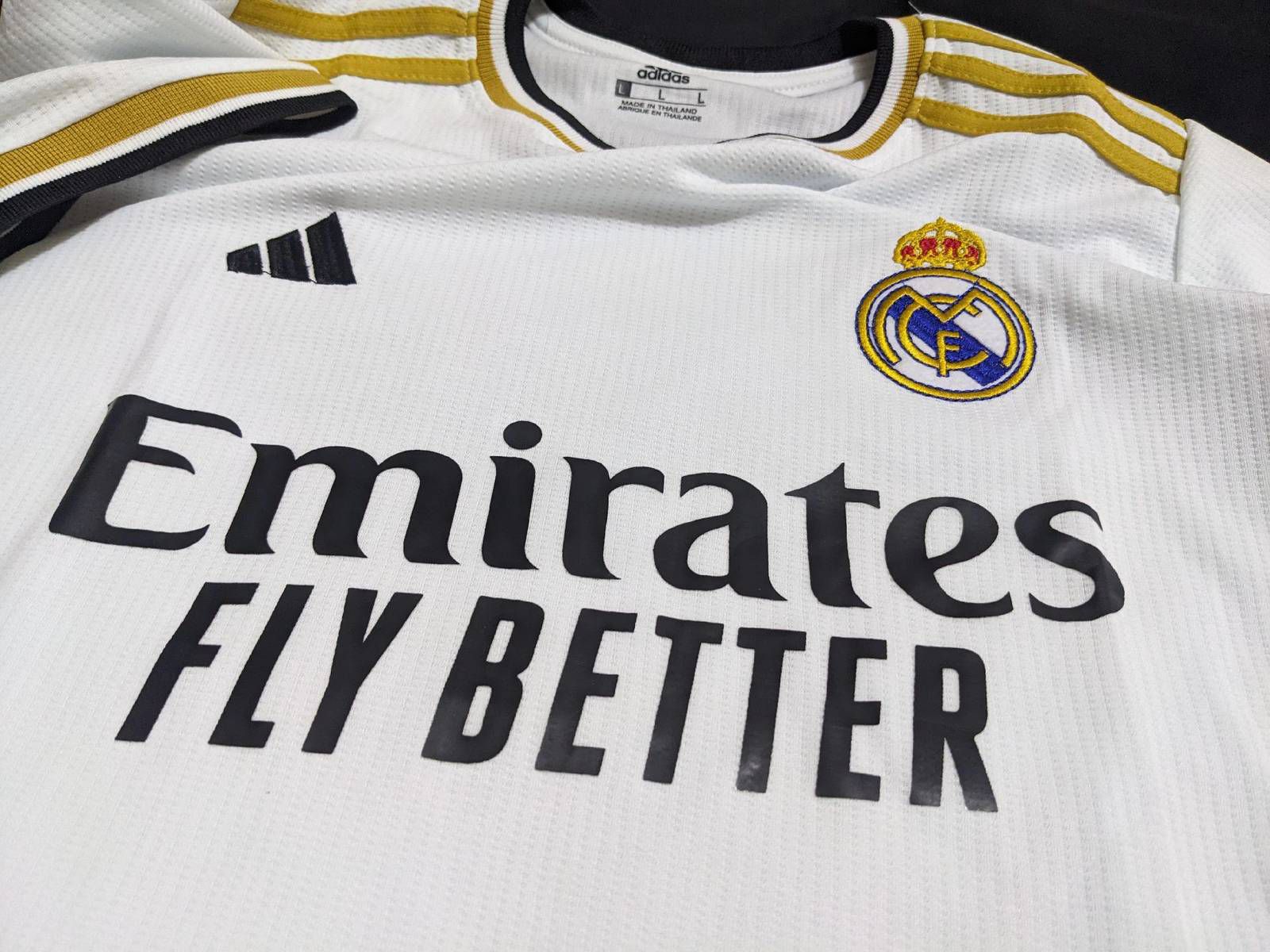 Real Madrid premium edition Jersey (Name /number free). 