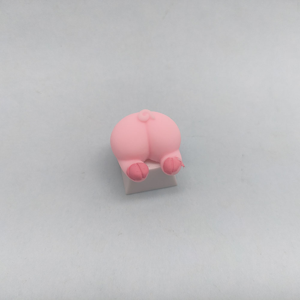 Cat Paw Butt Key Cap Animal Keycaps For Mechanical Gaming Keyboard Custom ESC Keycap Cherry Mx Switch For PC Gift For Birthday. 