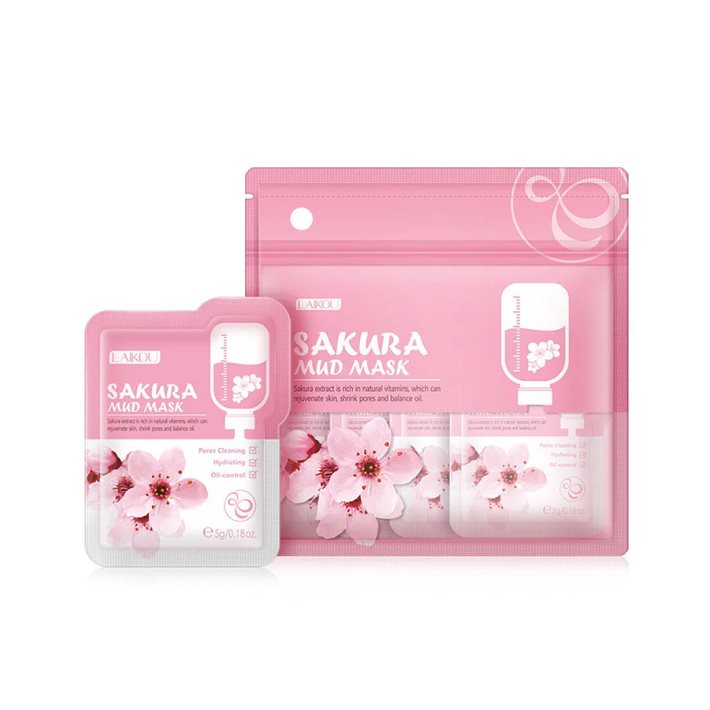 Laikou Sakura Mud Mask (12 Pcs)