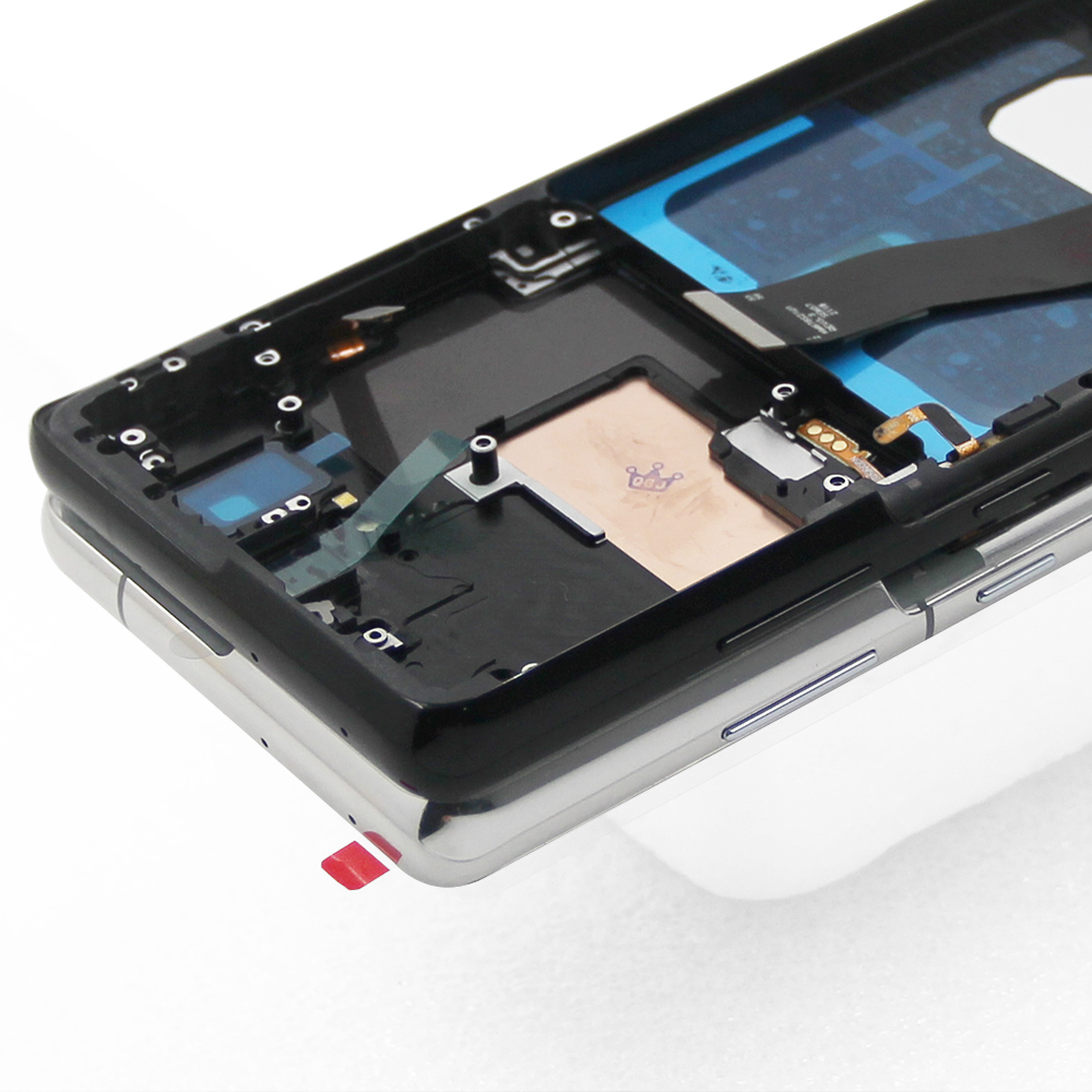 For AMOLED LCD Display For Samsung S21 Ultra 5G G998F G998B LCD Display Touch Screen with Frame Repair Parts. 
