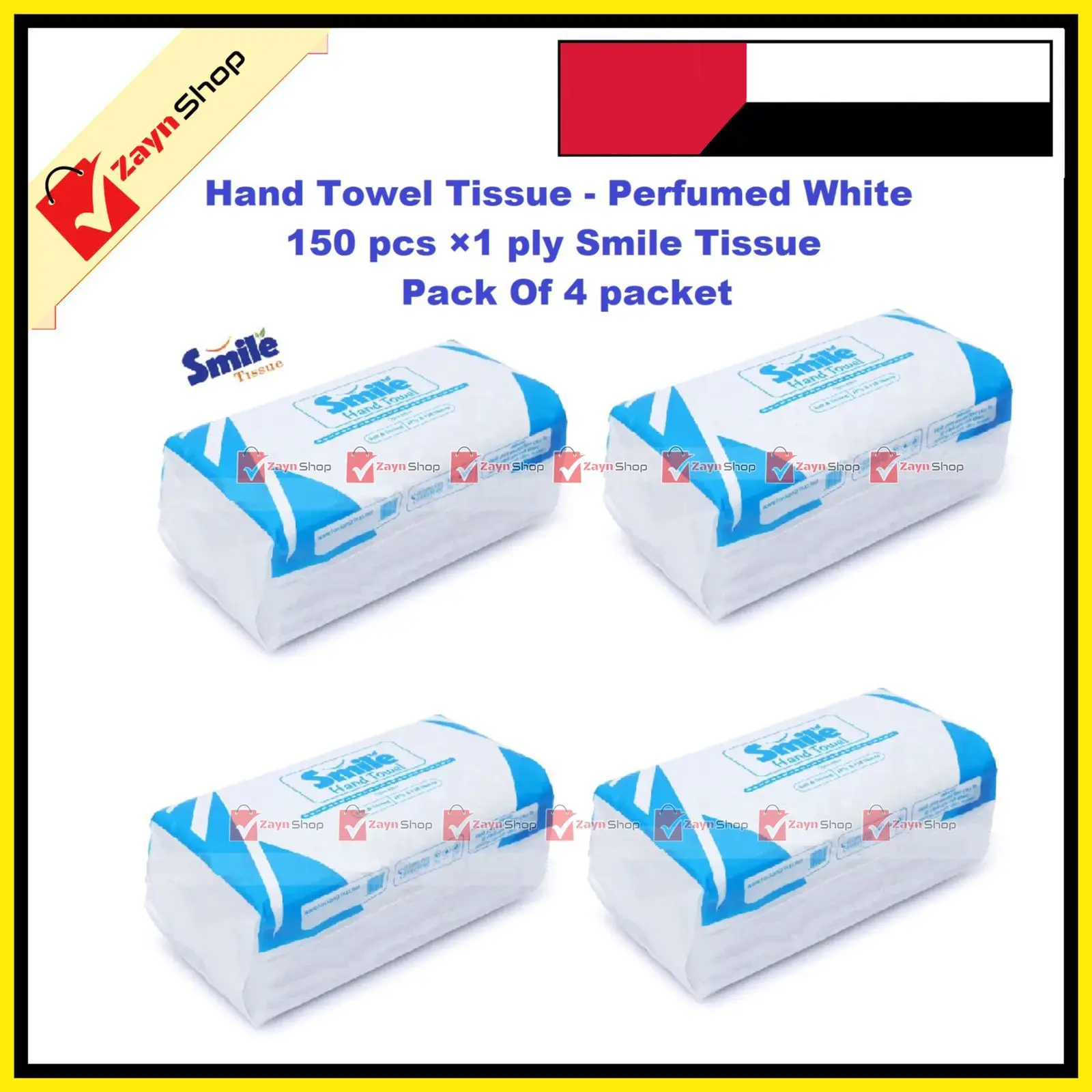 Tissue discount hand towel