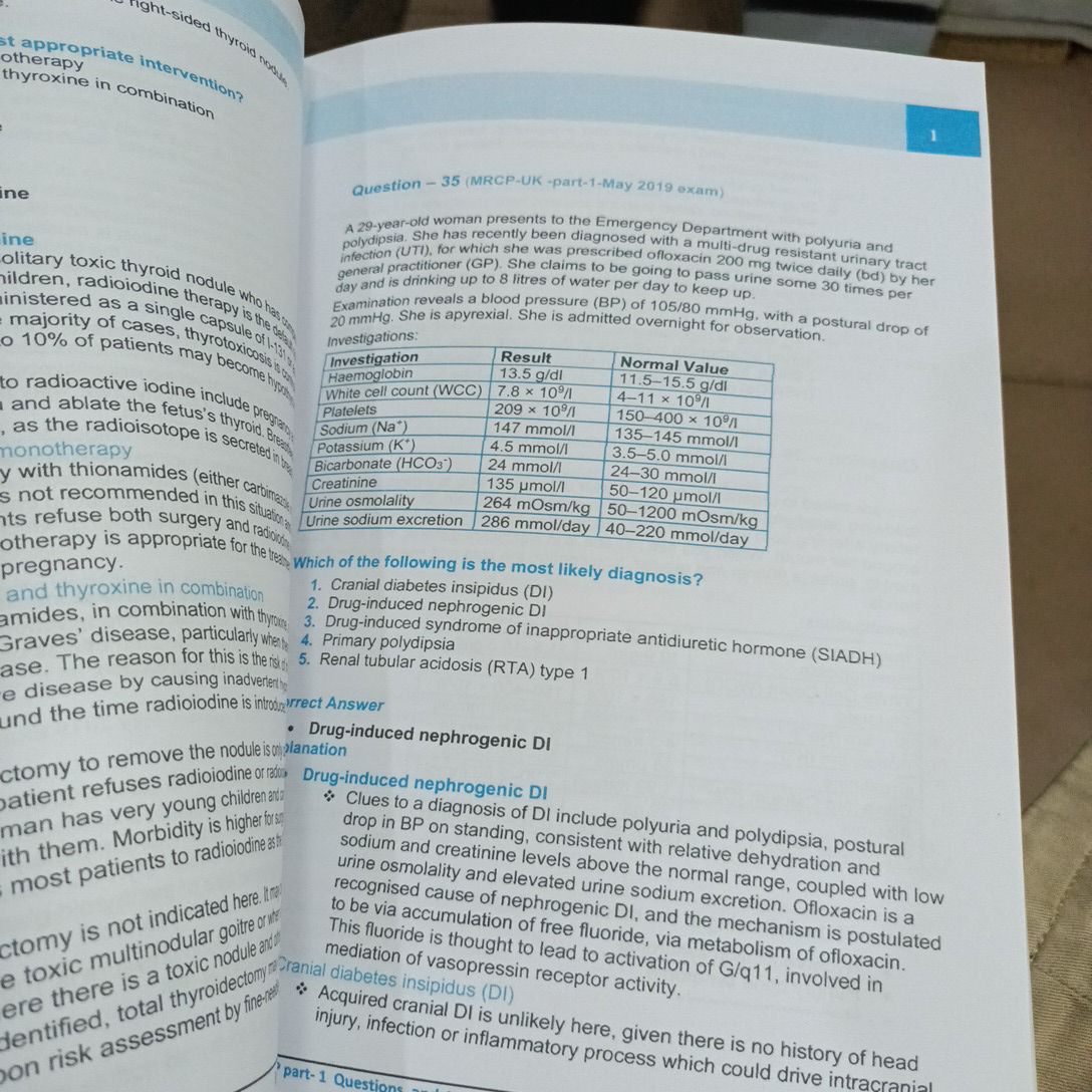 MRCP

Questions

(From Past Papers and Real Exams)

For Part 1. 