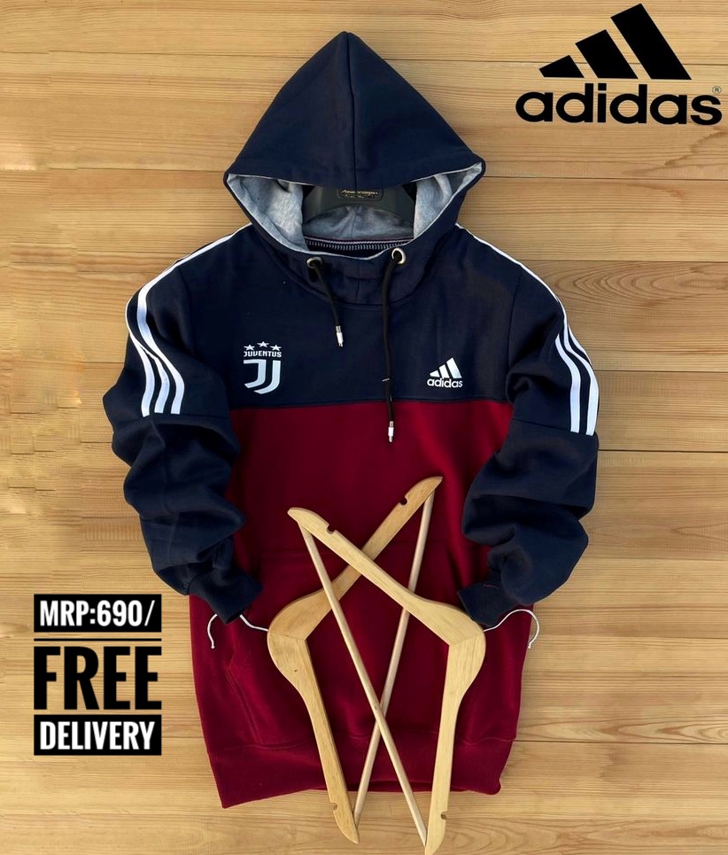 adidas new hudi collection for man 3 different colour and size