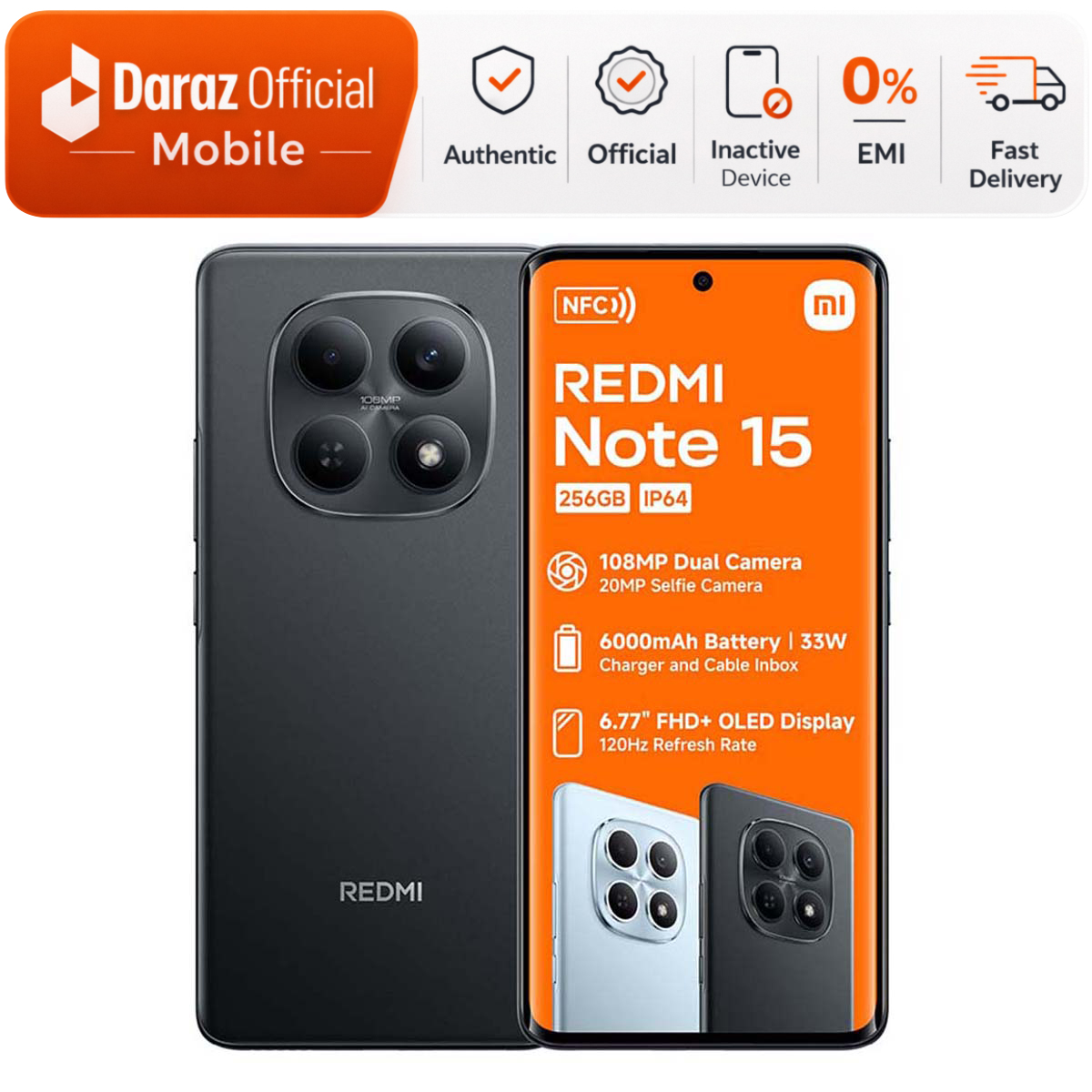 Xiaomi Redmi Note 15 6GB/128GB | Official