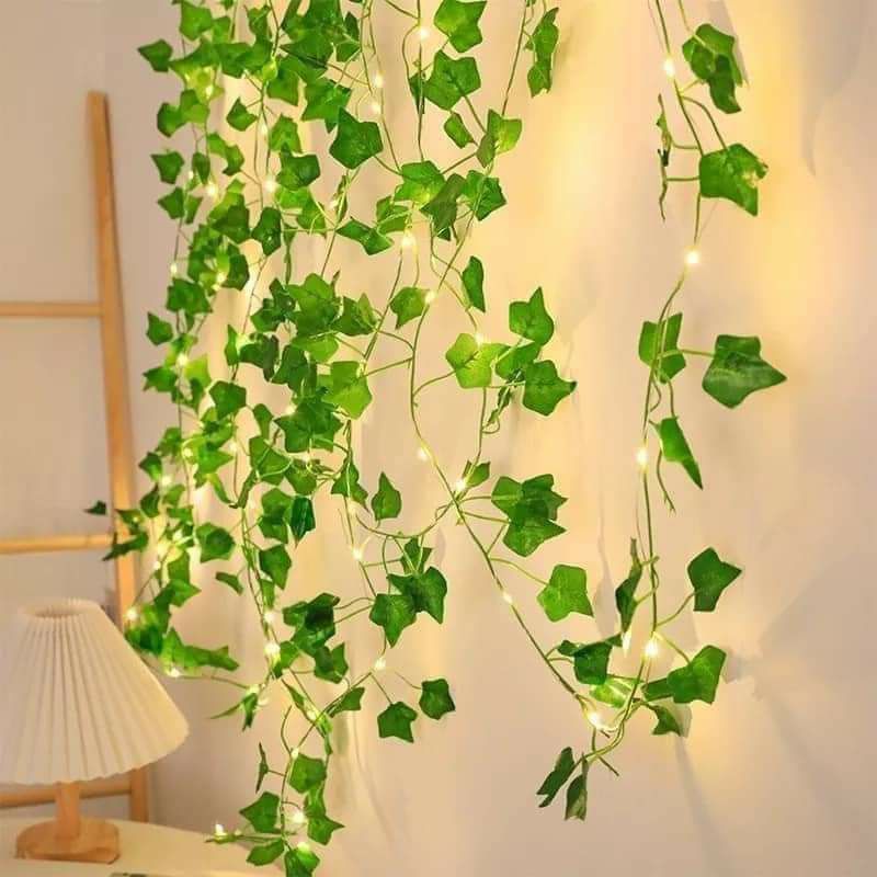 Green Forest Leaf String Light 14 feet Artificial Home Decor String Light