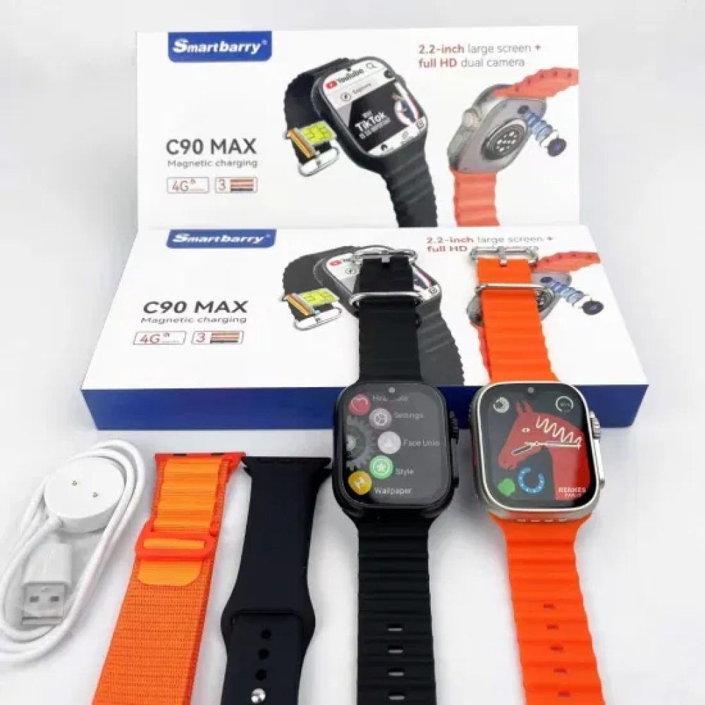 Smartberry C90 Max Android Smartwatch with Dual Camera. 