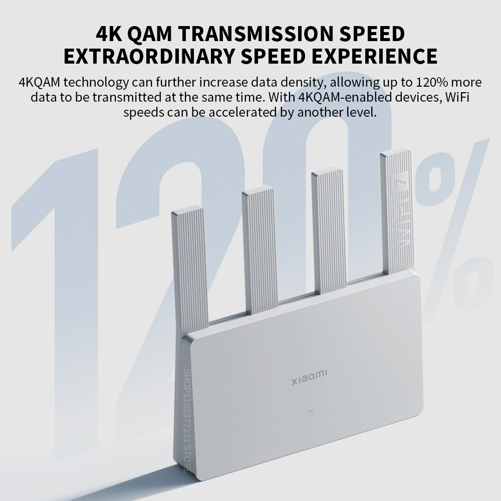 2024 Xiaomi Router BE3600 WiFi7 2.4/5GHz Duan Bands 160Mhz 3570Mbps Mesh Networking Gaming Acceleration 2.5G Ethernet Port. 