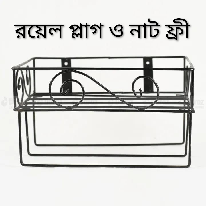 14.5" Qur'an Sharif Stand – Wall Mount with 3 Jainamaz Hangers & WiFi Router Stand - Image 8