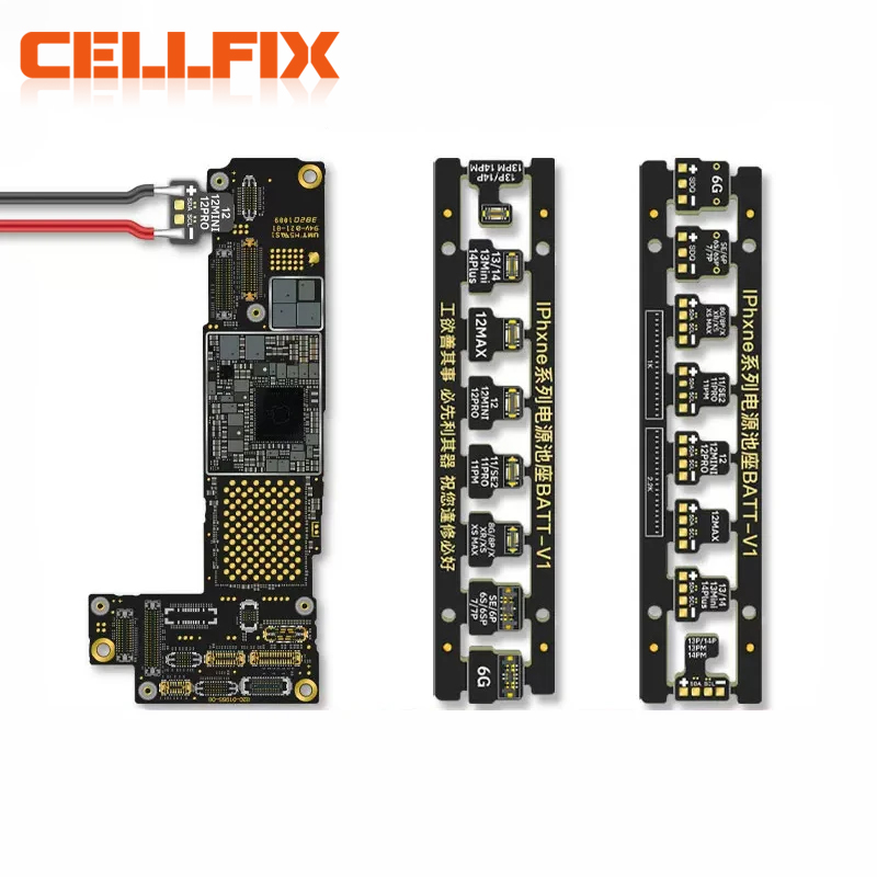 WL Battery Connect Buckle Power Boot Cable FPC Connector iPhone Motherboard Power-On For iPhone 6 7 8 X 11 12 13 14 Series. 