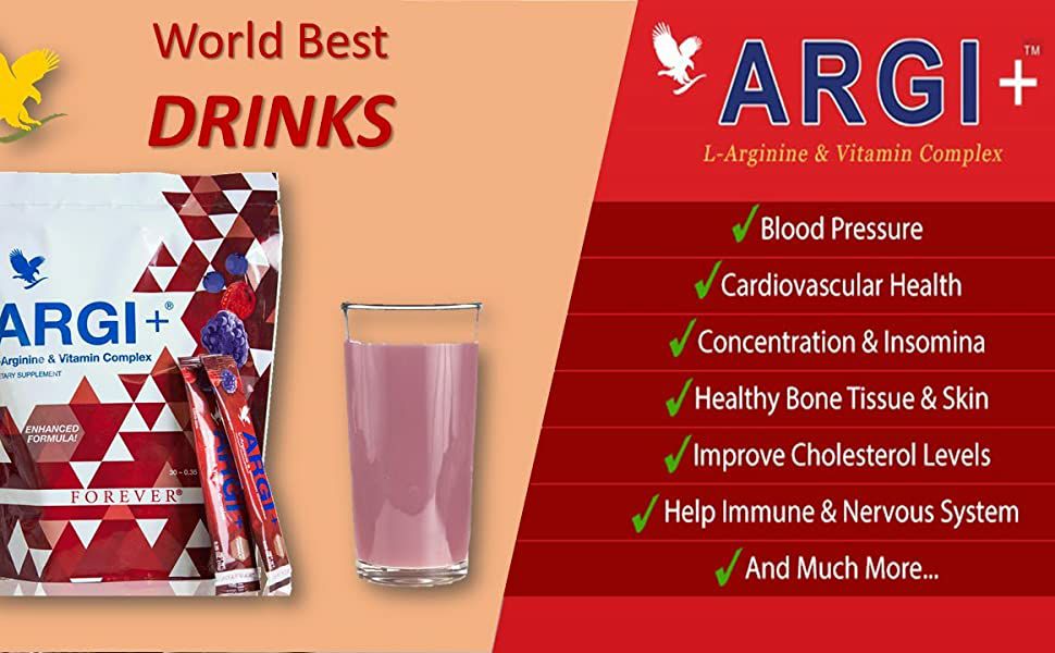 Forever Argi+ & Vitamin Complex (30 Packets). 