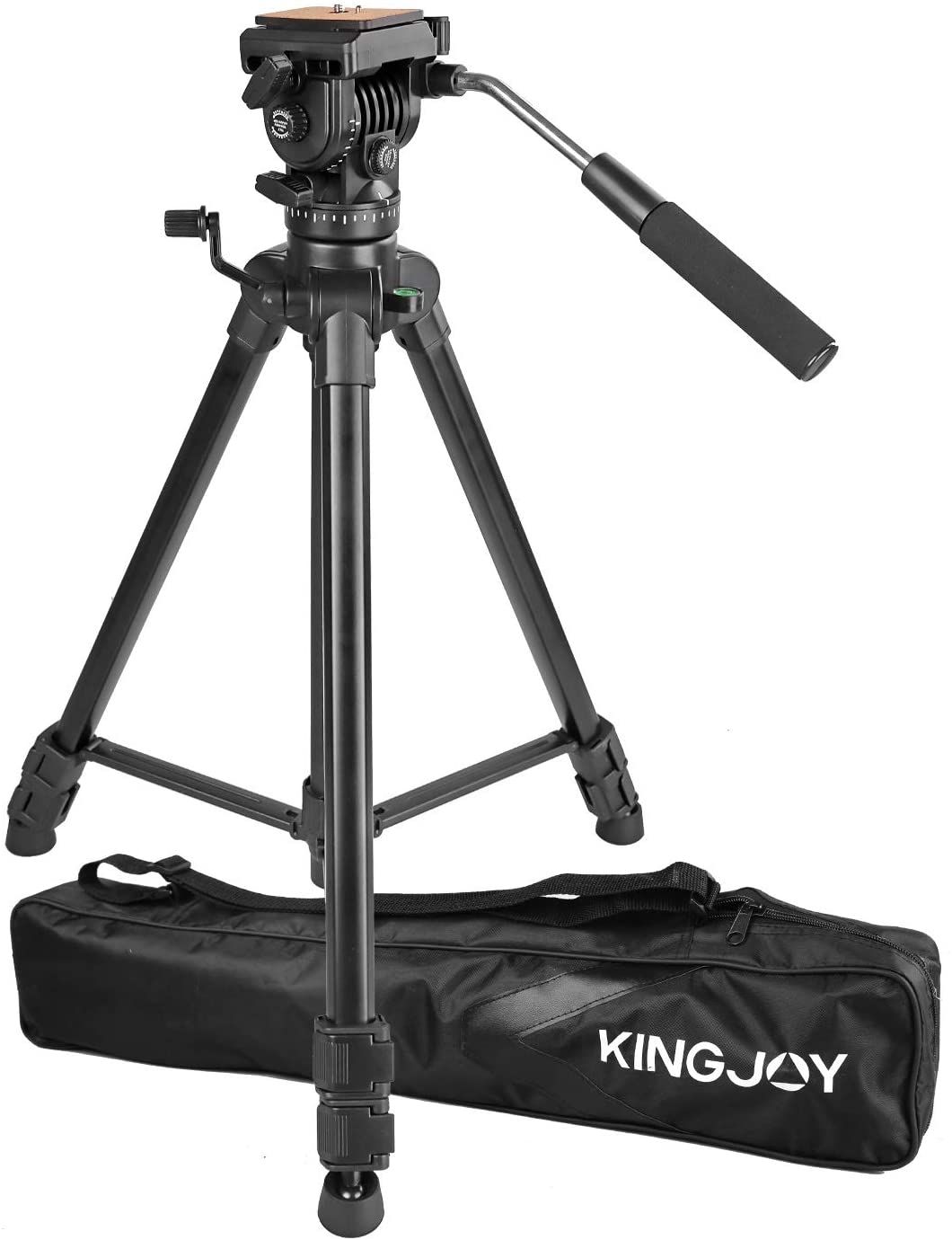 kingjoy vt-1500 hydrolic head tripod for camera. 