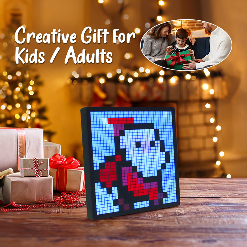 32X32 NFT Pixel Art LED Display Cool Bluetooth Speaker App Control Art Display For Gaming Room Decor DIY Graffiti Animated Frame. 