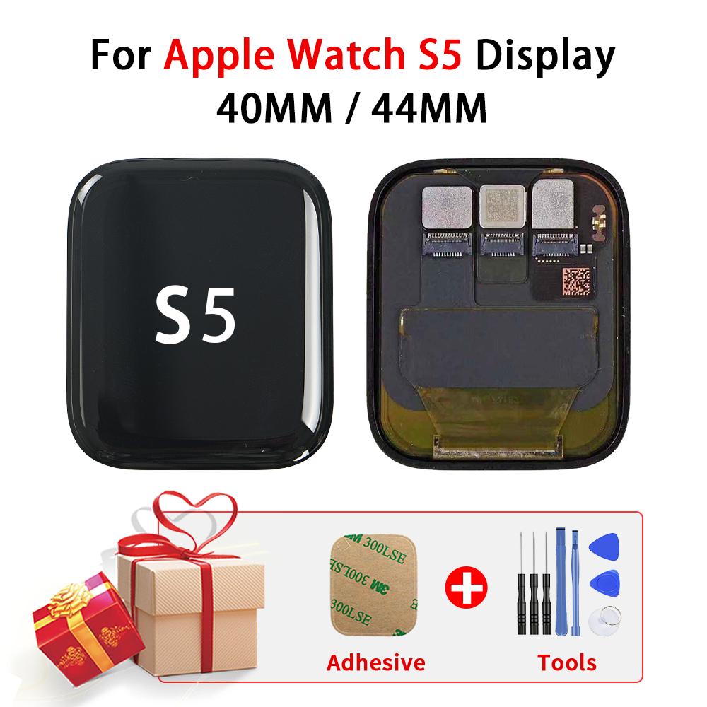 40mm/44mm LCD For Apple Watch Series 5 LCD A2157 A2156 A2095 A2094 Display Touch Screen Digitizer For iWatch SeriesSE LCD