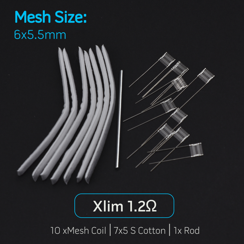 1Set DIY Tool Rebuild Kit Mesh A1 Coil Resistance Wire For GTX OXVA Xlim 0.6ohm 0.8ohm 1.0ohm 1.2ohm Hand Tool Repair Accessary - Image 1