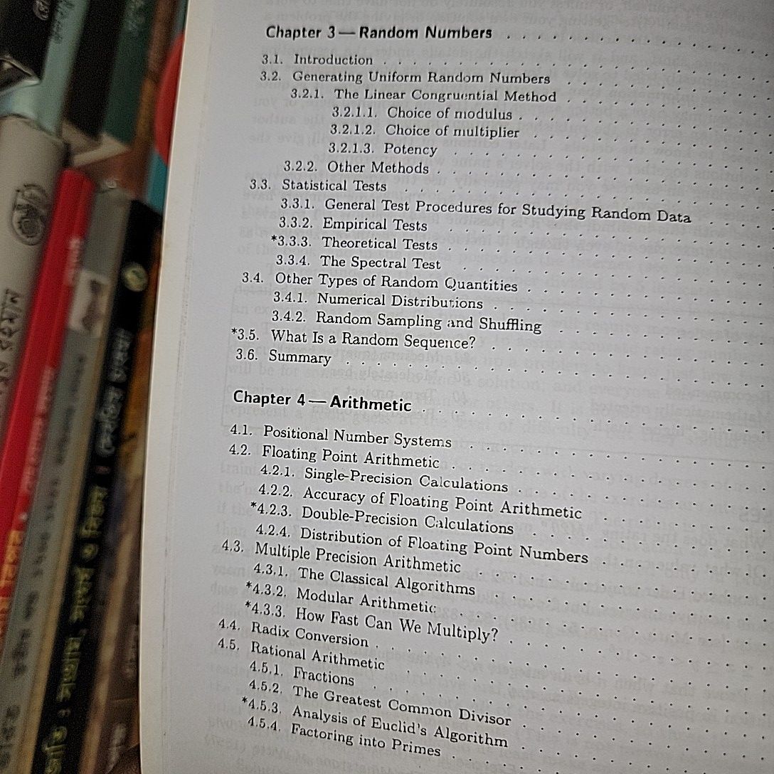 The Art of Computer Programming By Donald E. Knuth. 