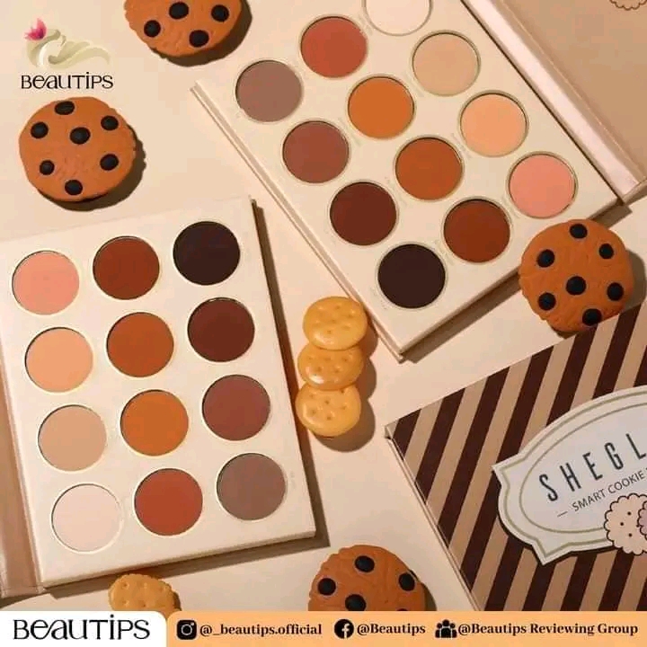 Sheglam smart cookie 12 color eyeshadow palette. 