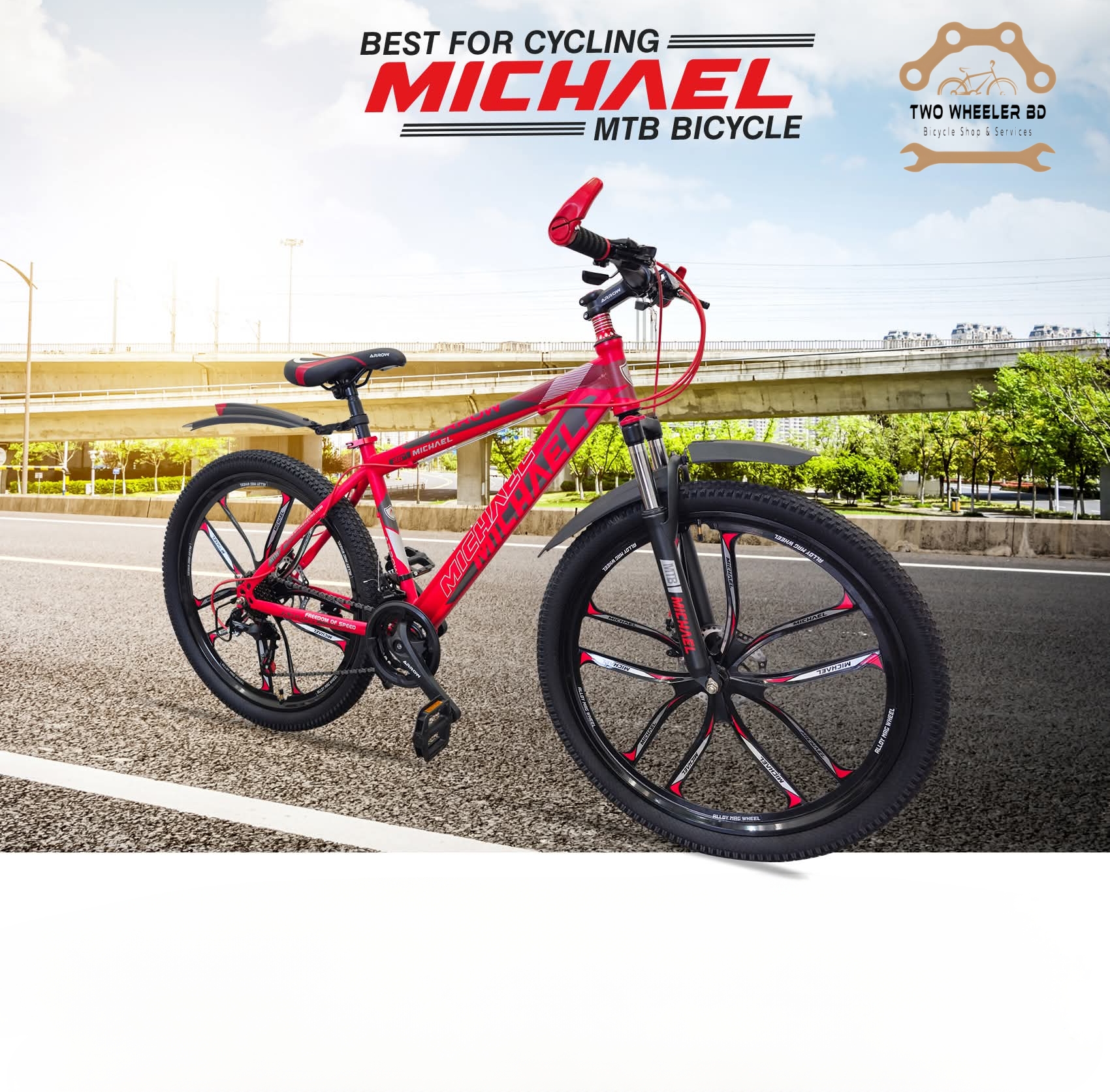 26 inchi 21 Speed Gear Cycle With Suspension Lockout fork High Rim Coloring Fat Spoke With Shimano Parts