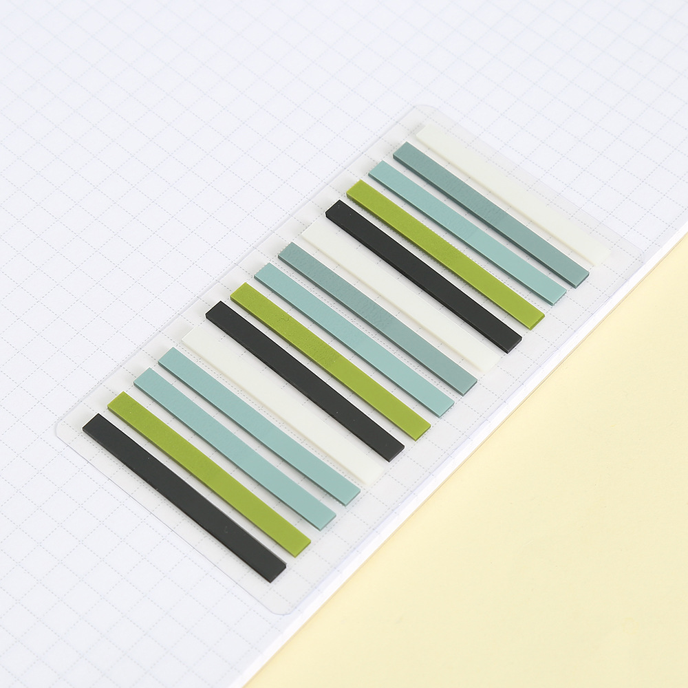 Professional Highlighter Index Sticky Strips, Book tabs tag Reading Markers, Clear See Through Sticky Notes. 